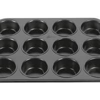 my basics professional muffin baking tray for 12