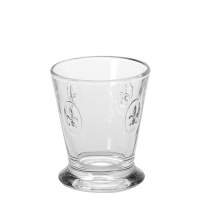 LA ROCHERE whiskey tumbler whiskey glasses lily 250ml, set of 6