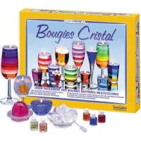 Creative kit crystal candles