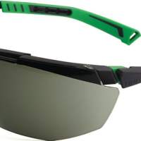 Safety glasses 5X1030005 EN 166, EN 170, EN 172 FT KN grey/green, polycarbonate