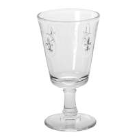 LA ROCHERE wine goblet white wine glasses lily 240ml, set of 6